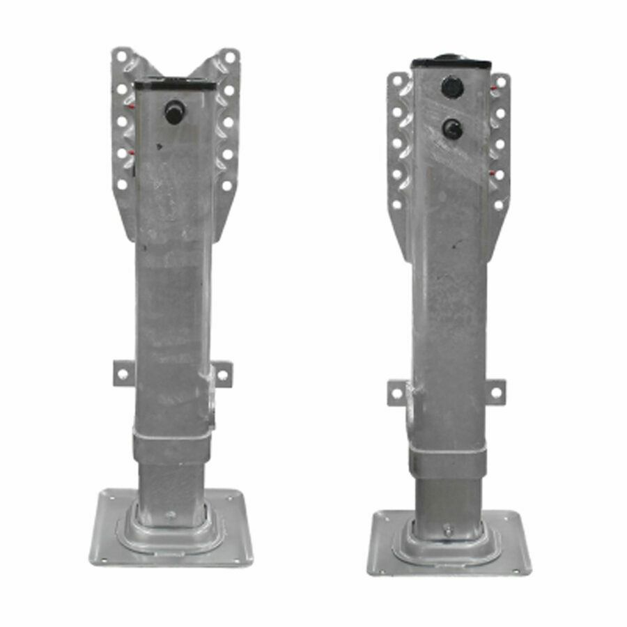 LANDING GEAR JOST H451 LOW PRO, REVERSE MOUNT CUSHION FOOT, 10YR NO LUBE GALVANIZED