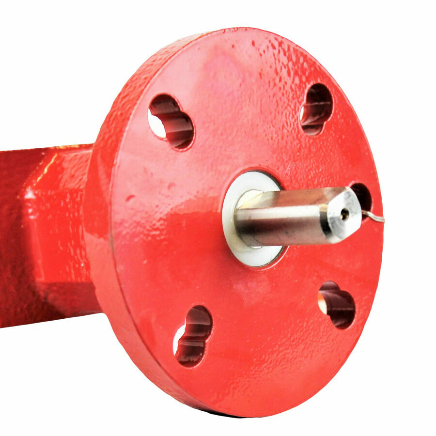 BUTTERFLY VALVE 4", CI BODY, STAINLESS STEEL DISC, SS STEM WHITE SEAT