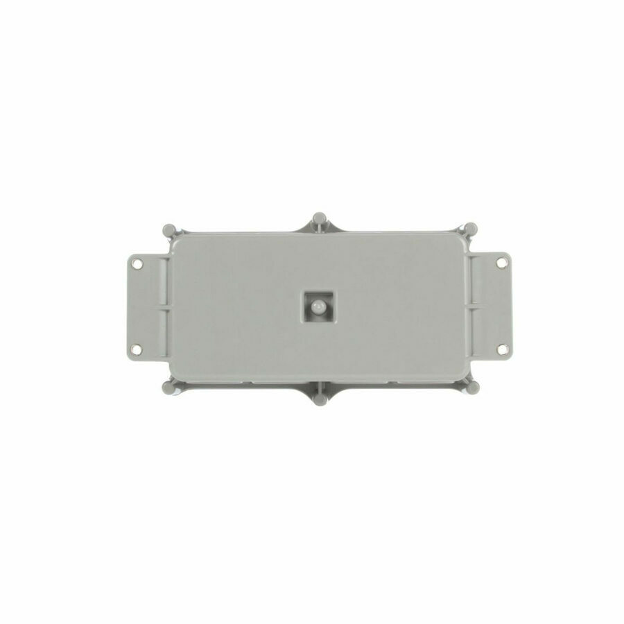 JUNCTION BOX, 12 PORT, 16 TERMINAL KIT SUPER 50 GREY/ CLEAR PLASTIC