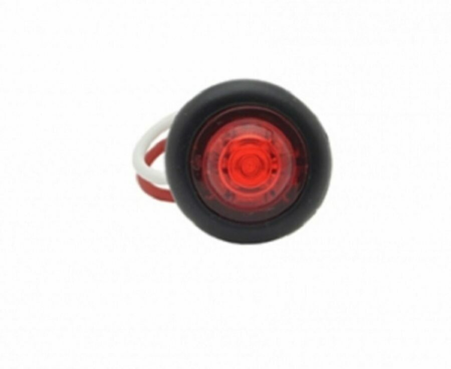 MICRONOVA A DOT CLEARANCE MARKER PENNY LIGHT RED W/ GROMMET