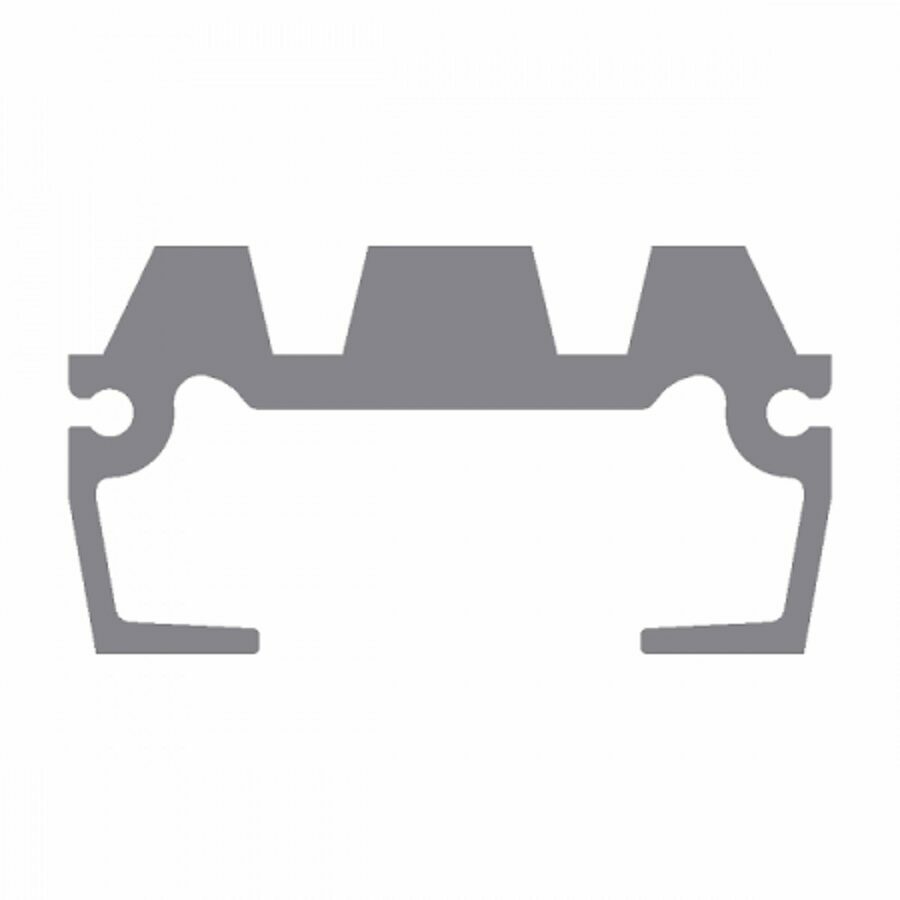 FLOOR SLAT, 2302-3.5" HEAVY CWS 46.5' DOUBLE RUBBER