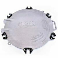 COVER, BETTS 20" MANLID W/ WHITE FDA NITRILE GASKET