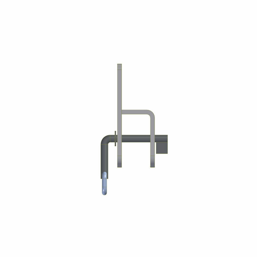 MANUAL HANDLE KEY LATCH ASSEMBLY