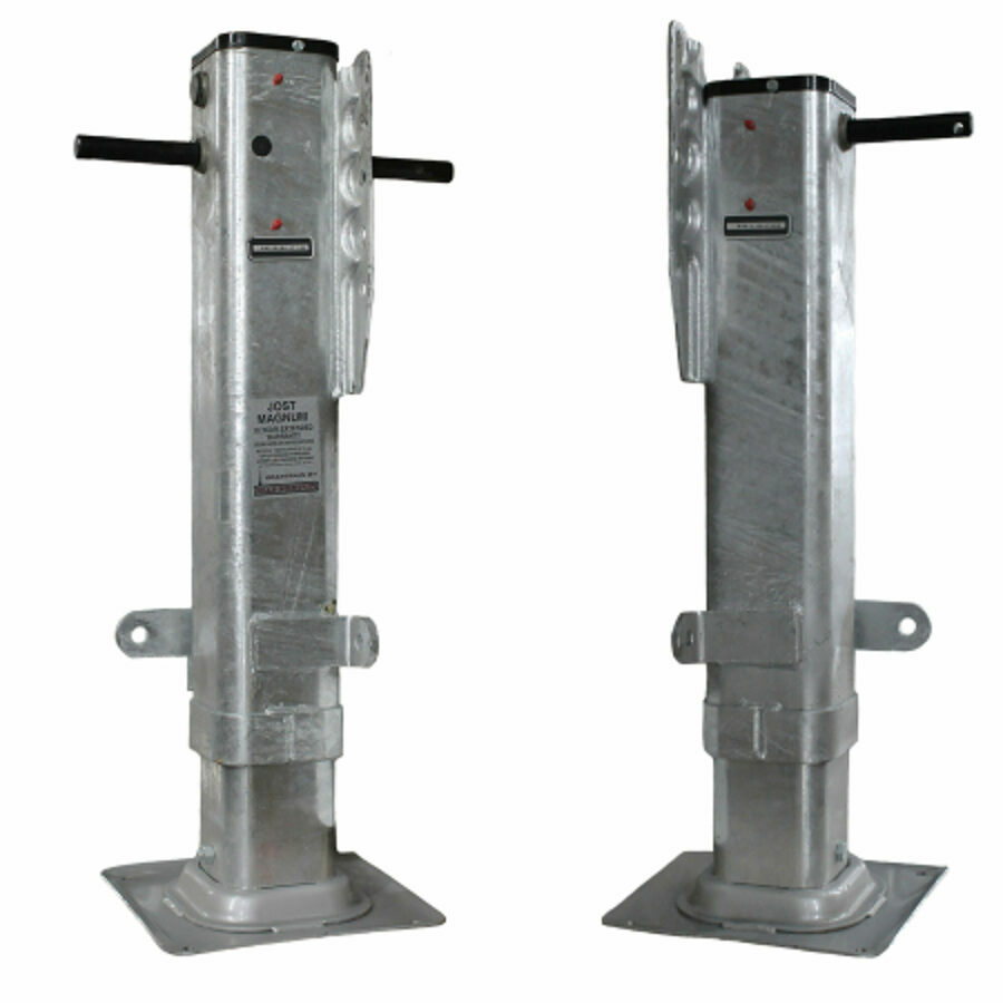 LANDING GEAR JOST H451 LOW PRO, REVERSE MOUNT CUSHION FOOT, 10 YR NO LUBE, USE W/ 5/16" DOLLIE WINGS