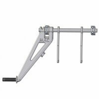 COAL DOOR HANDLE, SS, 14"