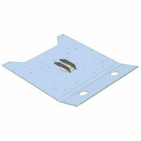 5TH WHEEL ASSEMBLY, 5/16" STEEL, 30" PIN, 102 W, 5/8 K.P. GALVANIZED