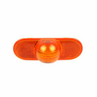 MODEL 60 BUBBLE LENS, AMBER MIDTURN