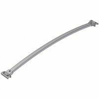 ARCHED CROSS TUBE ASSEMBLY, 6" RISE CHIPPER TRAILER, ALL ALUMINUM