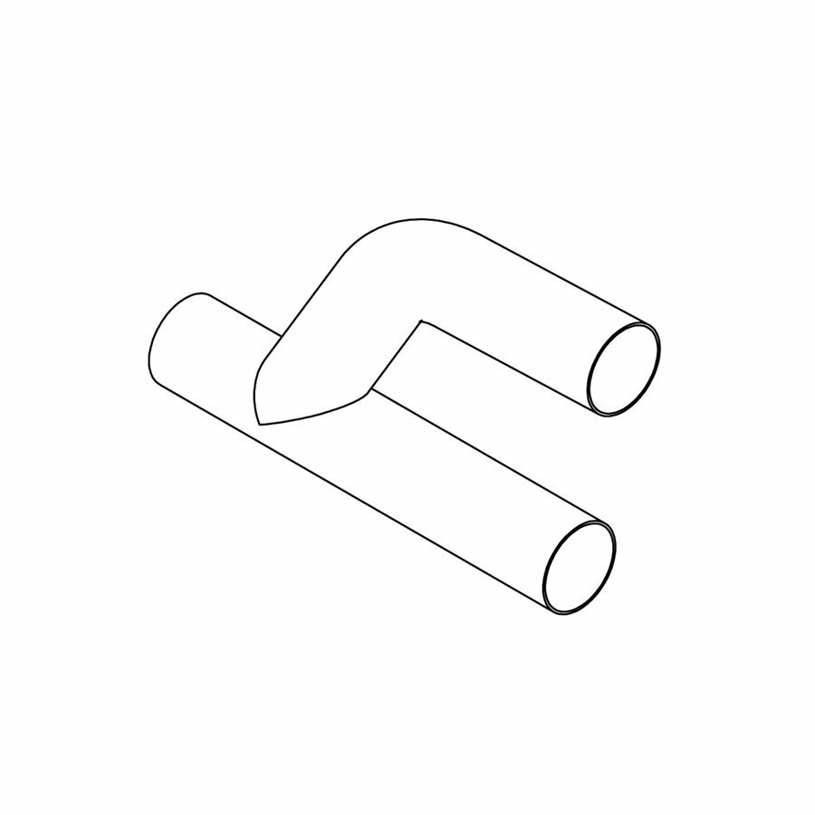 PIPE 4", Y-BRANCH ALUMINUM T40345F ALLEGHANY NO FLANGES NO MANF