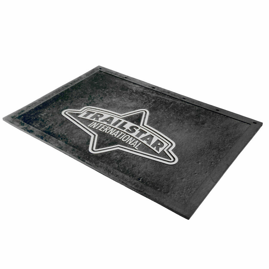 TRAILSTAR MUD FLAP, 46" X 32" X 1/2" CENTER W/ WHITE LOGO