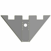 DOLLY WING 5/16", LANDING GEAR TP, 10" CM SPACING, JOST H451 REV, USE FOR LEG 23002265