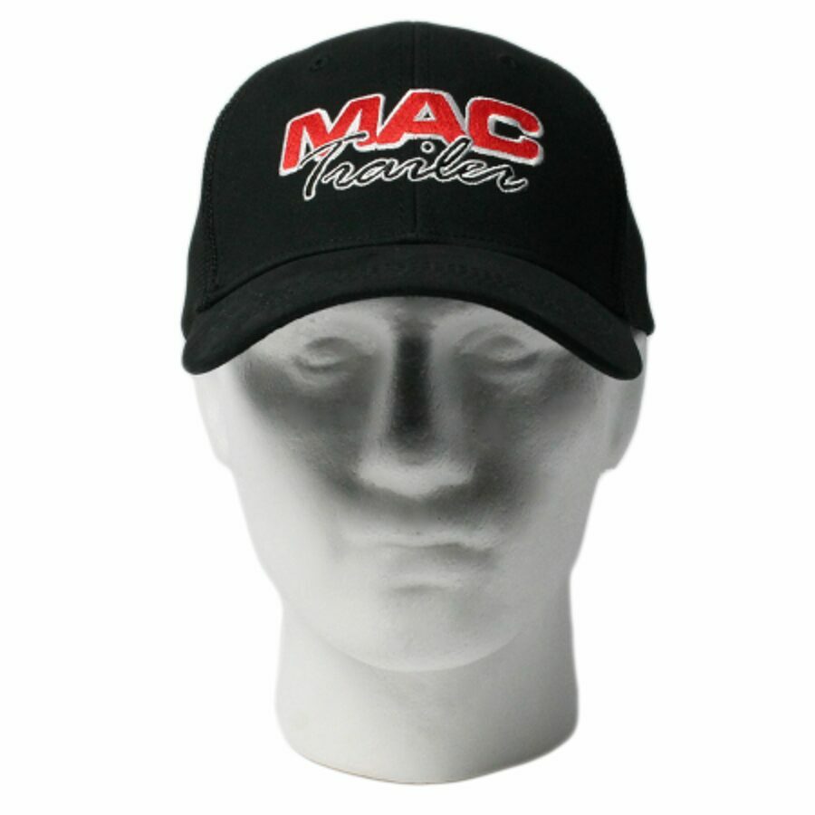 MAC TRAILER HAT, BLACK FLEX FIT M/L