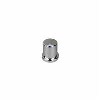 CHROME PLASTIC 15/16" & 7/8" FRAME BOLT (TALL VERSION) NUT COVER