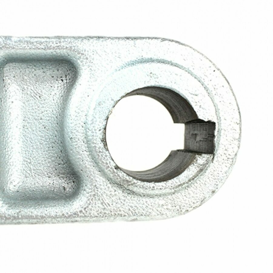 CASTING, HINGE DRIVER SIDE, OVERSLUNG 4-3/8" WITH 1/2" KEY WAY, GROUND CONTROL