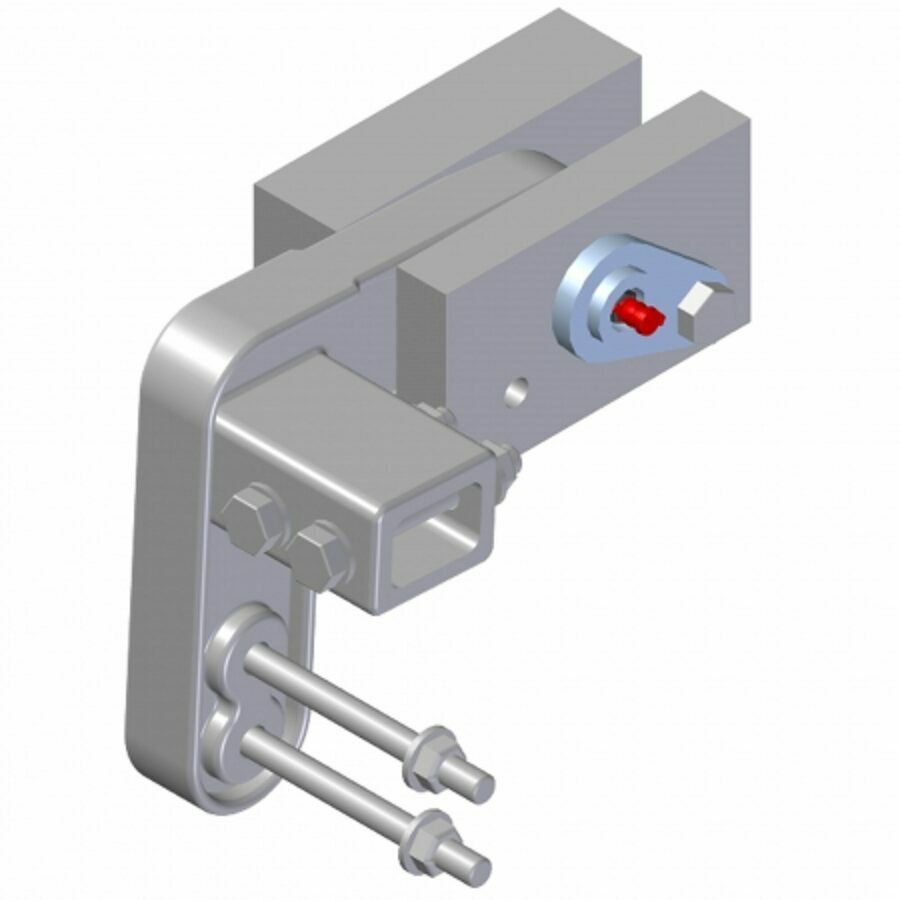 HINGE ASSEMBLY, SHEET AND POST, OVERSLUNG, DRIVER SIDE