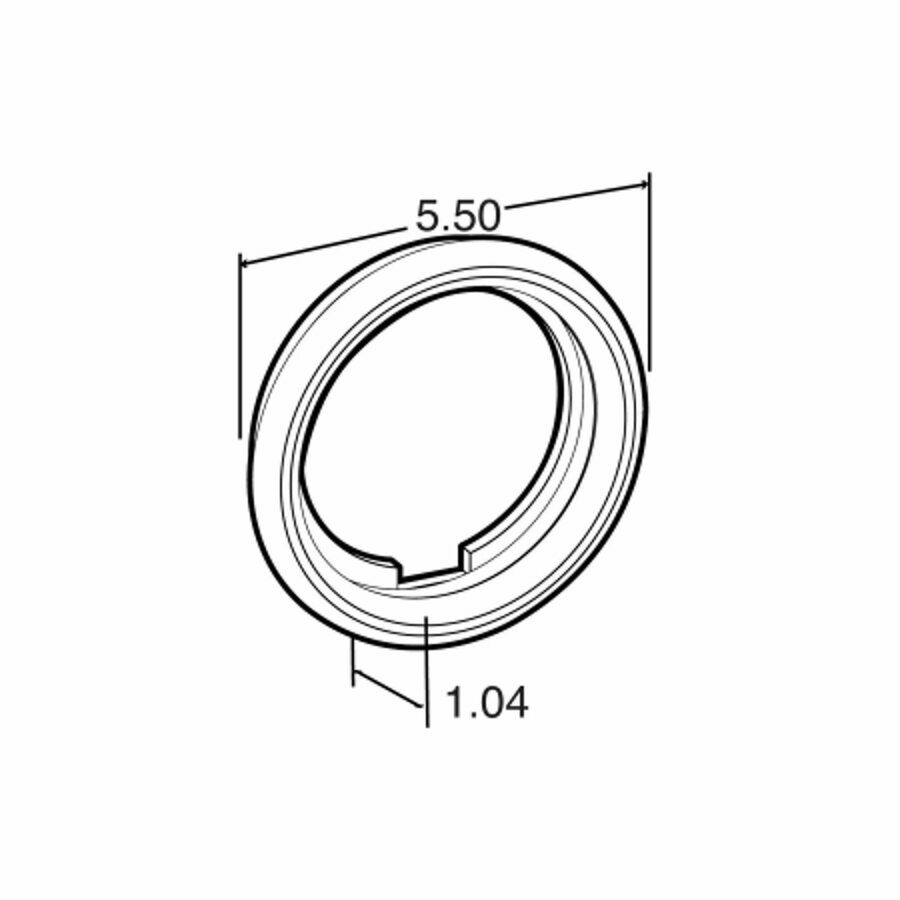 MODEL 40 GROMMET, FOR 4" LAMPS