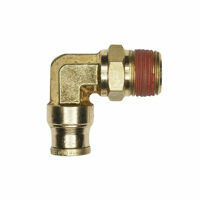 PTC ELBOW BRASS, 90° 1/2" X 3/8"