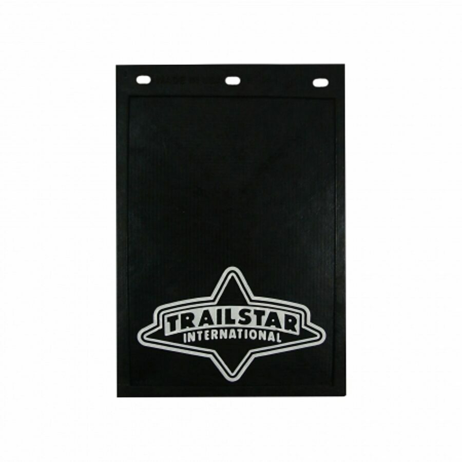 TRAILSTAR MUD FLAP, 12" X 18" X 1/4", INSPECTION W/ WHITE LOGO