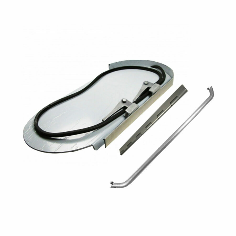 ALUMINUM BULKHEAD MANDOOR KIT (K-MANDOOR-2010)