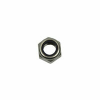 LOCK NUT, NYLON, 3/8-16 SST, 18-8 STAINLESS