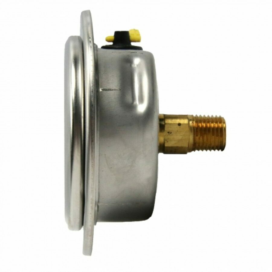 GAUGE 2.5" LIQUID FILLED BACK FLANGE MOUNT, 0-160 PSI GLYCERIN FILLED