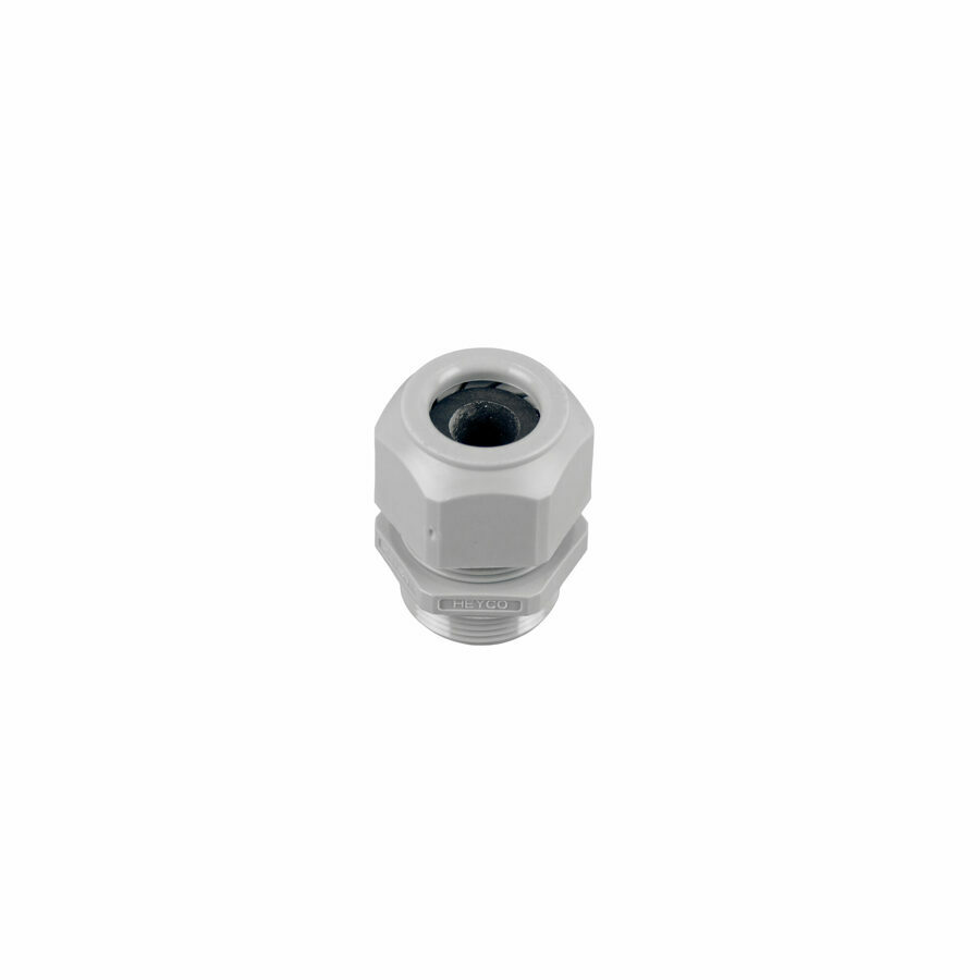 COMPRESSION FITTING, .49" GRAY PVC SUPER 50, 4 TO 5 CONDUCTOR