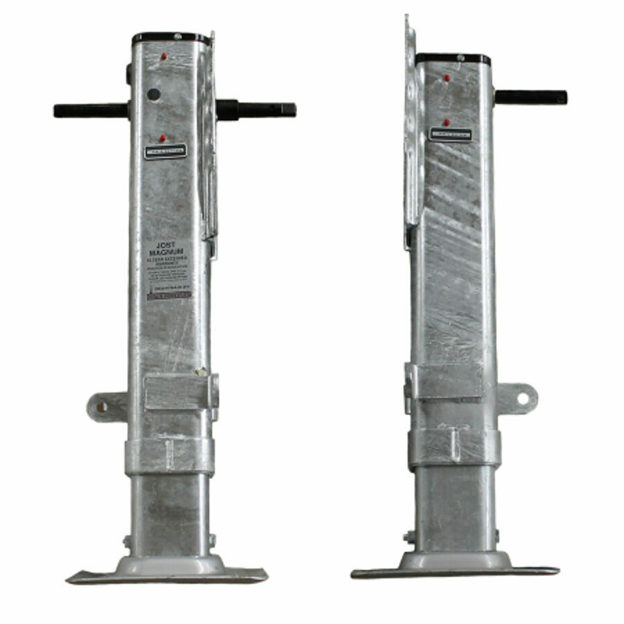 LANDING GEAR JOST H451 LOW PRO, REVERSE MOUNT CUSHION FOOT, 10 YR NO LUBE, USE W/ 5/16" DOLLIE WINGS