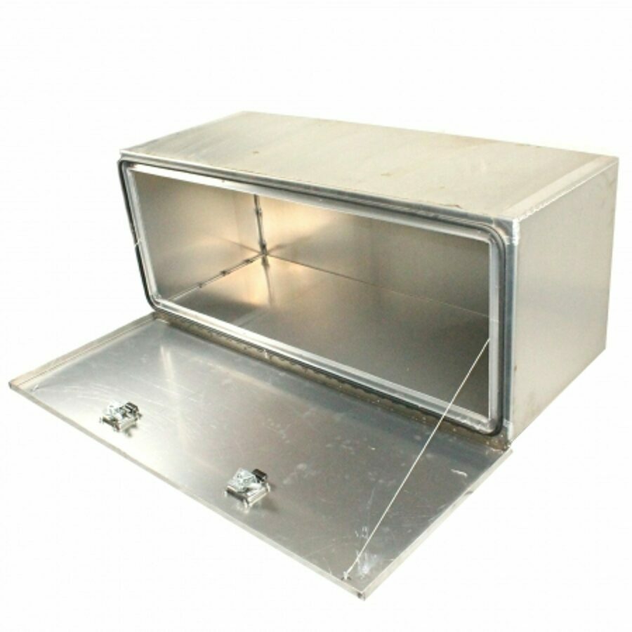 AERO TOOLBOX, 18" X 18" X 48", ALUMINUM MILL/POLISHED DOOR