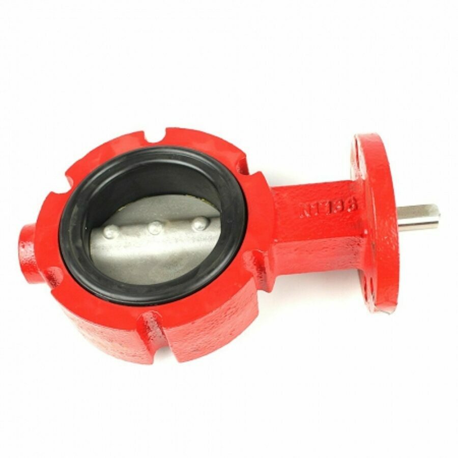 BUTTERFLY VALVE 3", 400 SERIES, CAST IRON, STAINLESS DISC, BLACK NITRILE