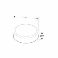 SIGNAL STAT, 6 DIODE 2", MODEL RED, CLEAR, G/M, STD
