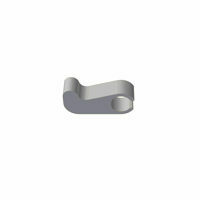 FC/DRILL HOOK, MOVING FLOOR SIDE LATCH, SMOOTH SIDE 1" NEW STYLE 