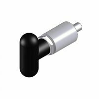 PIN, T-HANDLE SNAP & LOCK, 3/8 IN, PIN X 1/2IN TRAVEL, 1 IN AL COUPLER