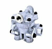VALVE, SPRING BRAKE CONTROL  PORT, DELIVERY PORTS, SUPPLY PORT 3/8", RESERVOIR PORTS 1/2"