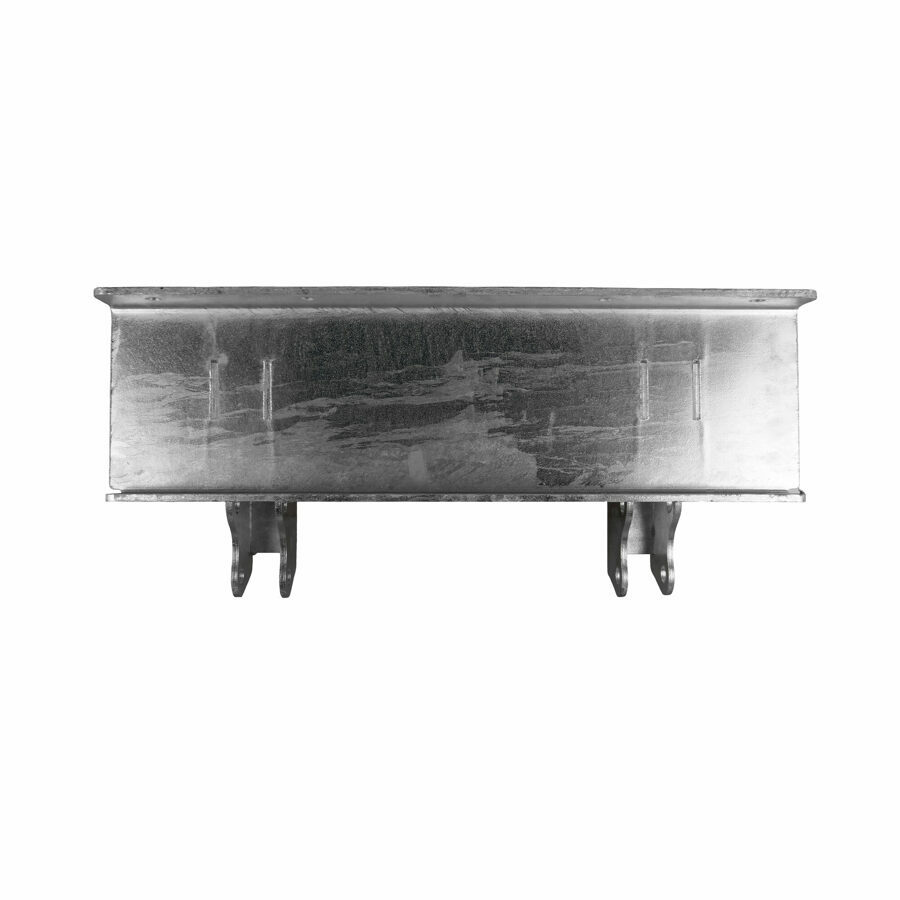 SHOCK MOUNT ASSEMBLY D.D. AAL, DISC BRAKE STEEL SLIDER BOX GALVANIZED