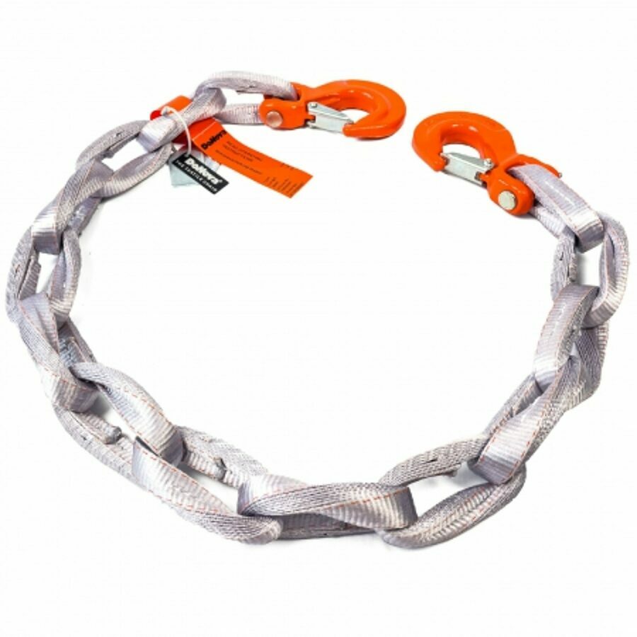 CHAIN 12' DONOVA POWERLASH, TEXTILE W/SLIP HOOK/SAFE LATCH 22,000 LB. WLL