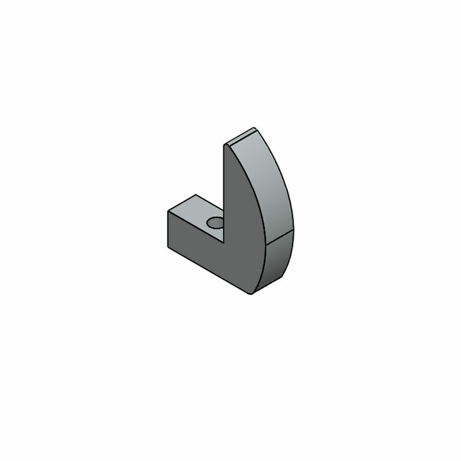 BUTTERFLY CAM F/INTERLOCK BRACKET 1/2" AL