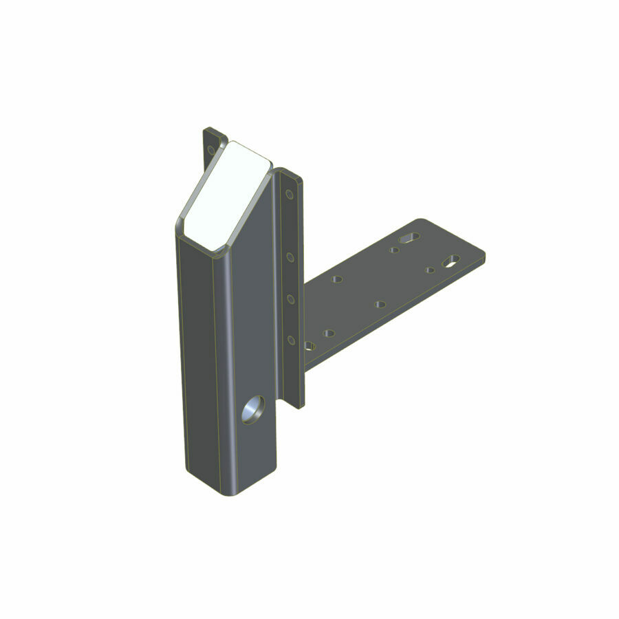 BUMPER ASSEMBLY, FRAME MOUNT STEEL DOCK