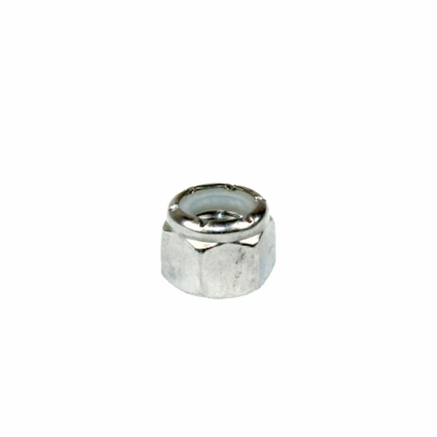 NYLON INSERT LOCK NUT, 3/8"-16 NE 18-8 STAINLESS