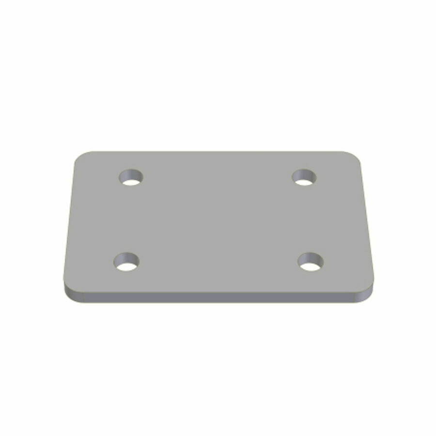 BODY GUIDE HOLD DOWN PLATE, ALUMINUM BOLT-ON
