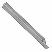 GROUND CONTROL, ALUMINUM TUBE, 1/2 ROUND