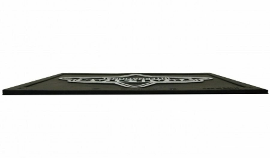 TRAILSTAR MUD FLAP, 24" X 16" X 1/2", MIDDLE W/ WHITE LOGO