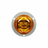 TRUCK-LITE, 8 DIODE, 2", MODEL 30 HIGH PROFILE, LED, AMBER ROUND, 8 DIODE