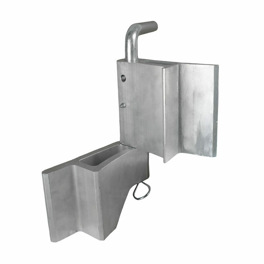 HINGE ASSEMBLY, SLIDE & LOCK, SHEET & POST ON SHEET & POST, PASSENGER SIDE