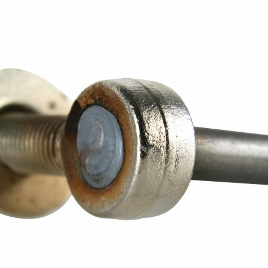 TAILGATE WINDER ASSEMBLY, BOTTOM W/ NICKEL PLATED FINISH