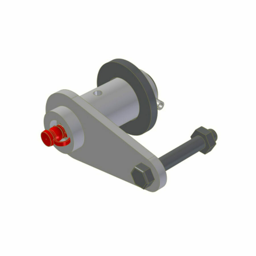 HINGE PIN ASSEMBLY, 3-1/4" LONG