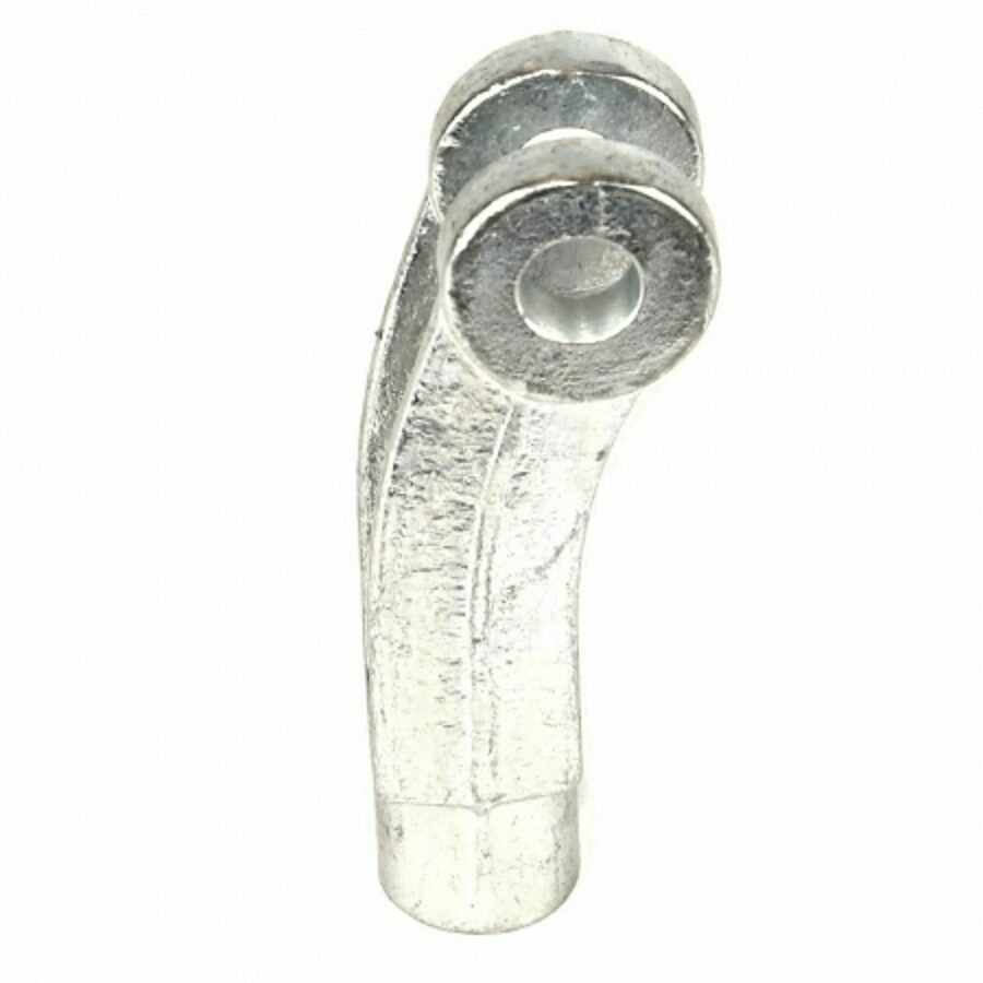 YOKE 5/8-18 1.25 OD ZINC (1010) 45 DEGREE, ELECTRO PLATED-FORGING