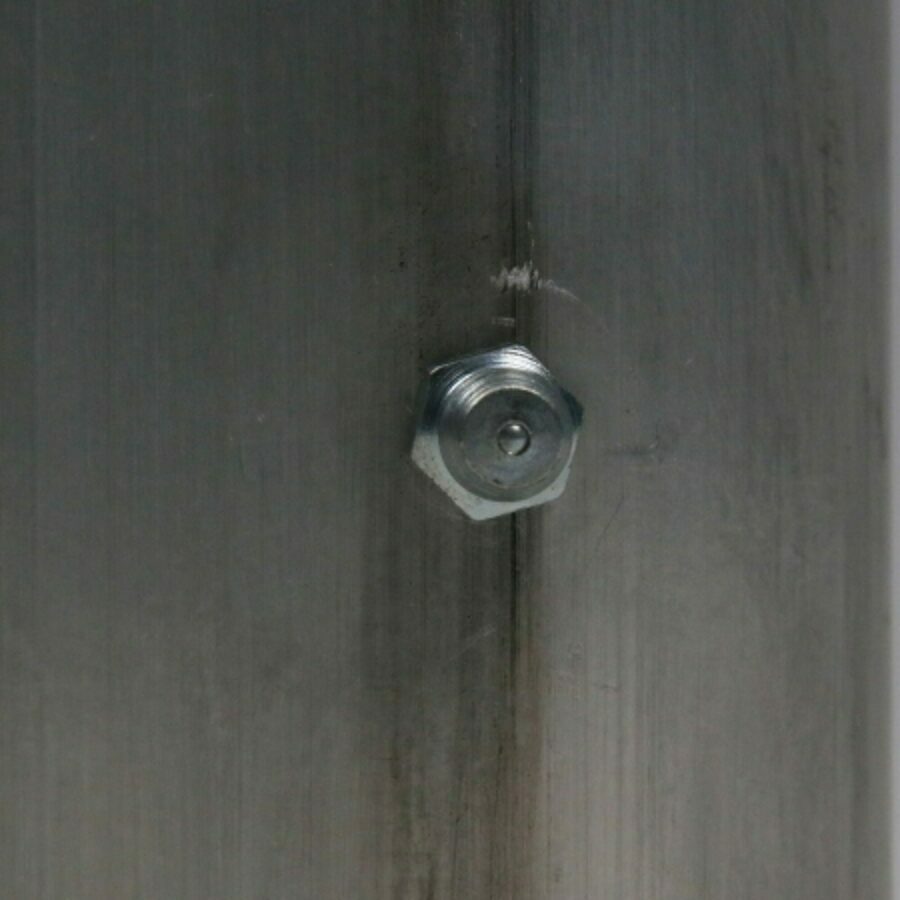 HINGE, SIDE SWING ALUMINUM