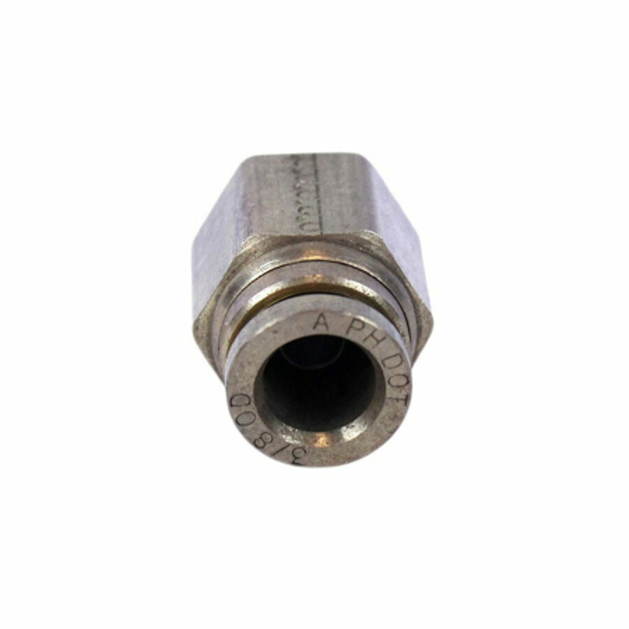 PTC STRAIGHT BRASS, 3/8" X 1/8" MALE CONNECTOR