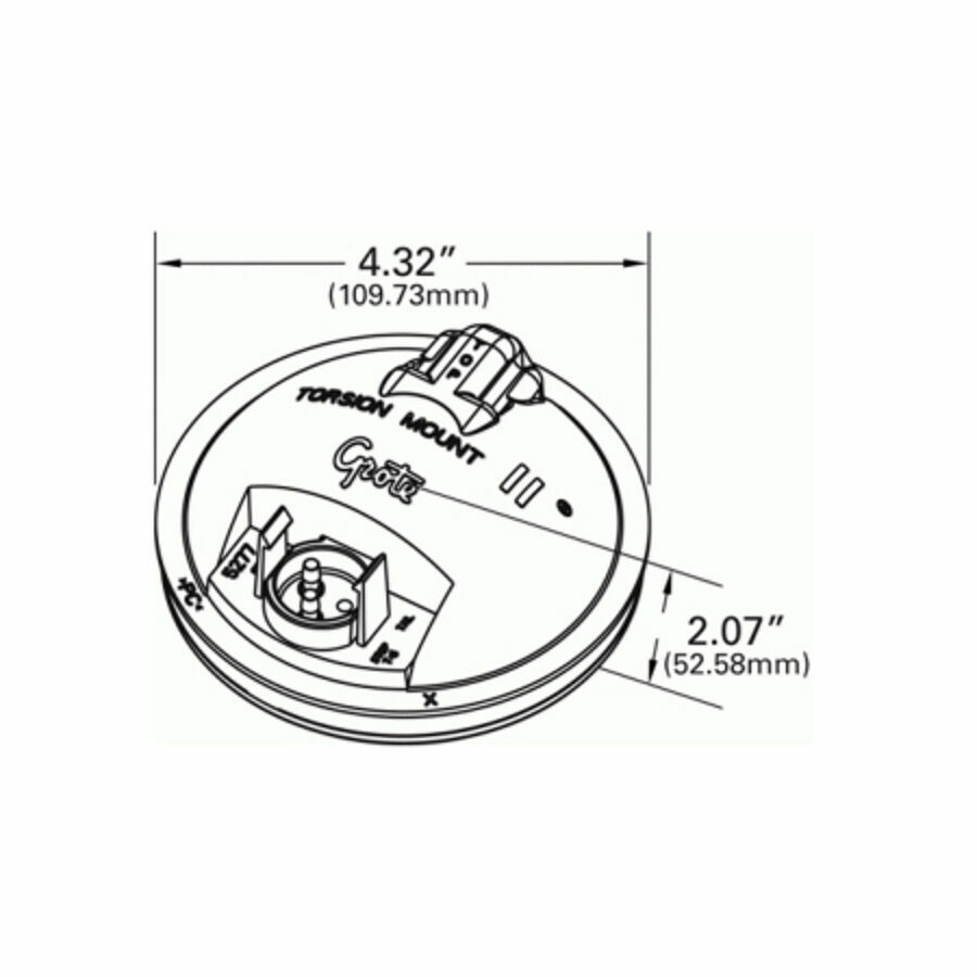LAMP, 4" CLEAR BACK UP LIGHT 62211 INCANDESCENT
