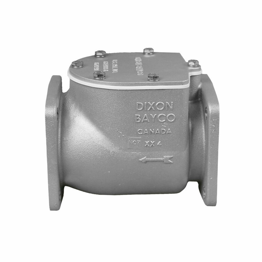 SWING CHECK VALVE 3" WITH SILICONE POPPET AND SPRING